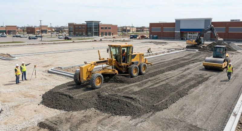 Parking Lot Gravel Repair in Acworth, GA