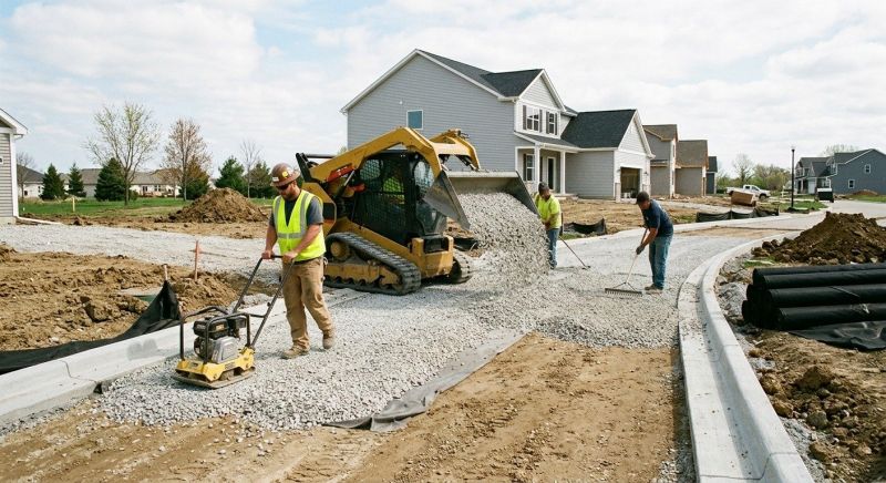Gravel Pothole Filling in Calvert County, MD