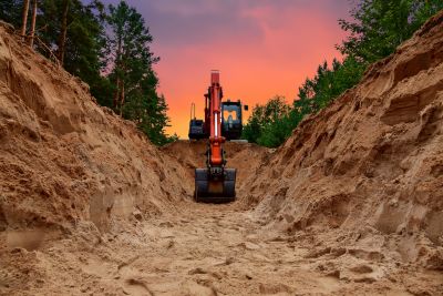 Parking Lot Excavation in Conroe, TX