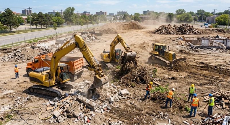 Site Cleaning in Marietta, GA